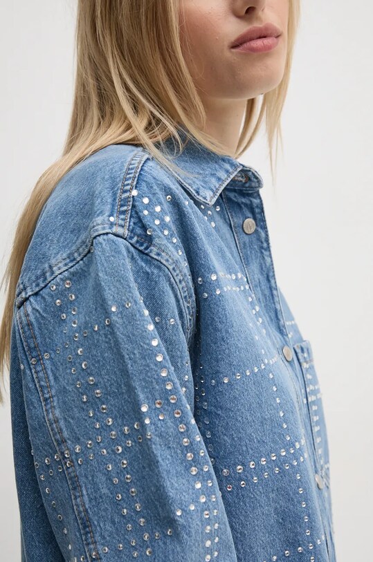 Pepe Jeans koszula OVERSHIRT GLITTER PL304958