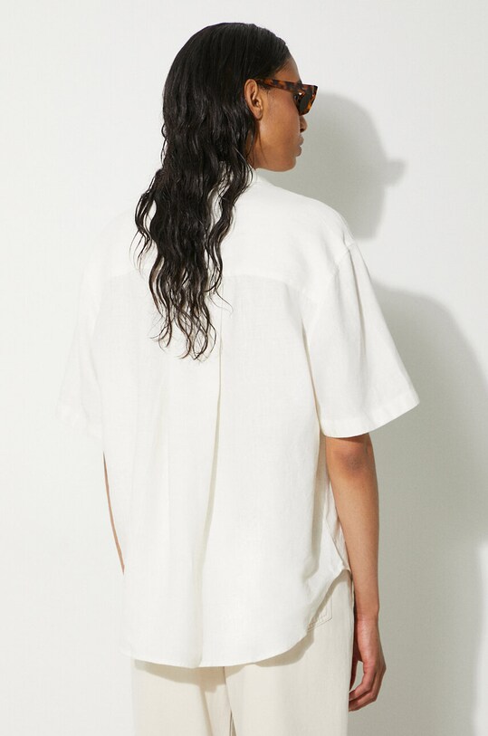 Одяг Сорочка з льону Samsoe Samsoe Salarika F24200081 бежевий