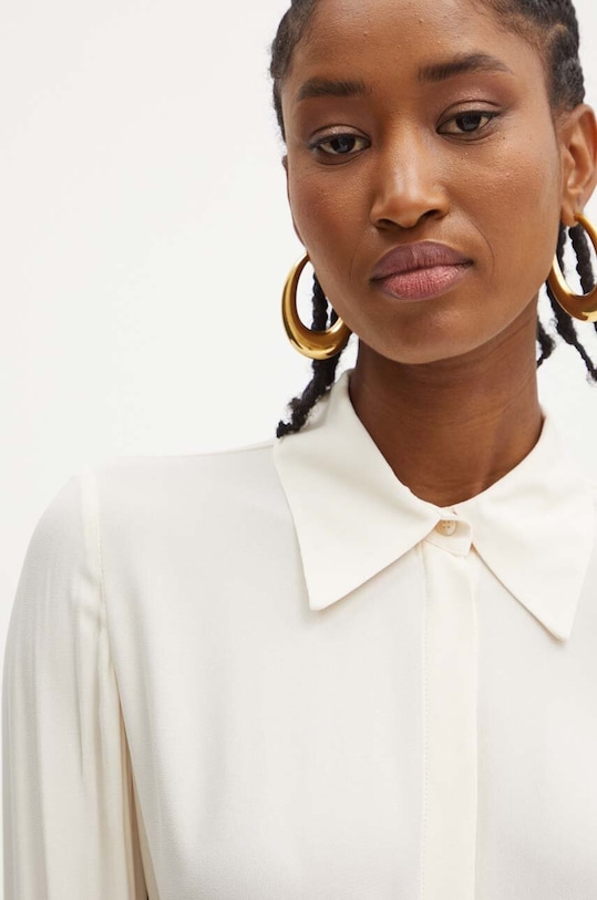 Elisabetta Franchi camasa CAT9647E2 bej