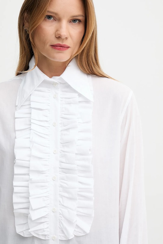 Bavlnená košeľa Barbour Barbour x Alexa Chung biela LSH1657
