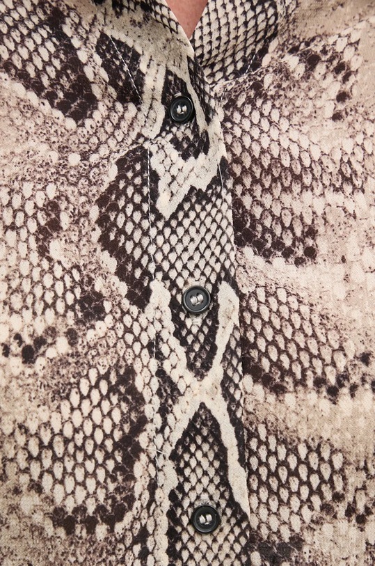 Рубашка Sisley бежевый 5YBMLQ07F