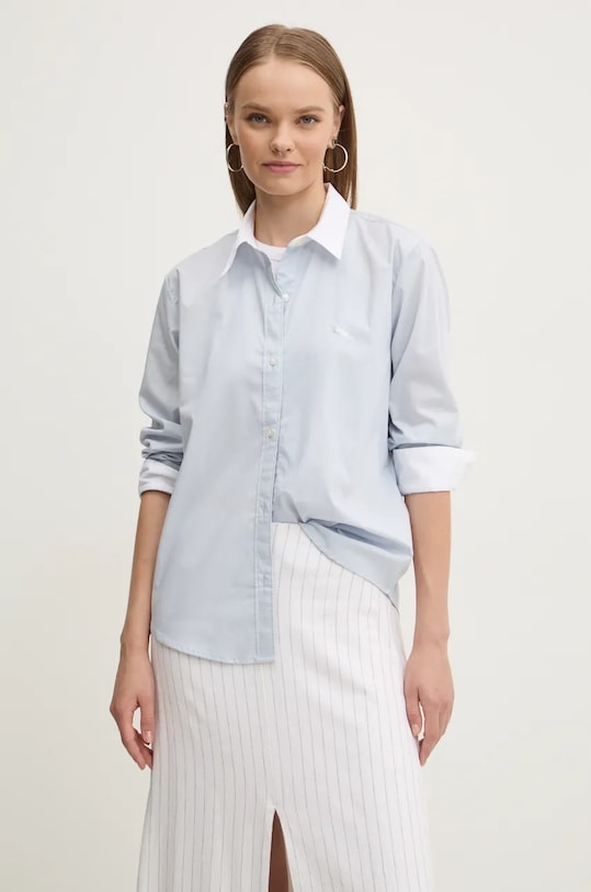 Abercrombie & Fitch camasa lung albastru KI140.4439.206