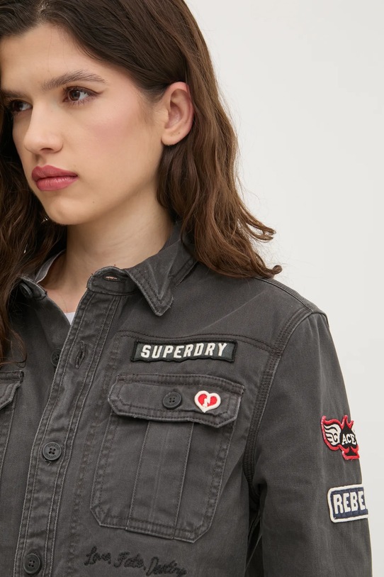 Superdry pamut ing szürke W4010437A.AFB