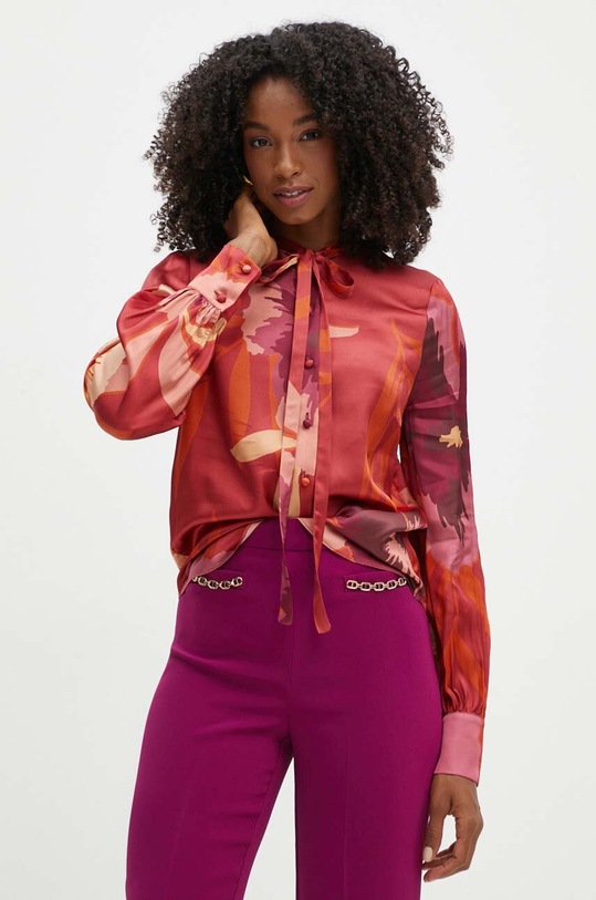 Twinset camicia regolare rosso 242TP2663