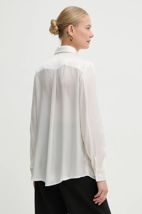 Abbigliamento Marella camicia con aggiunta di seta 2423116035200 beige