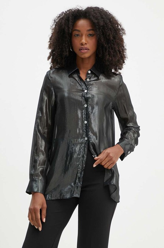 Košeľa Marella jednofarebný zelená 2423116062200