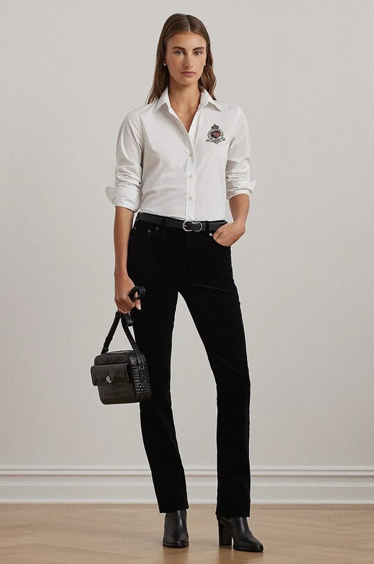 Oblečení Košile Lauren Ralph Lauren 200955258 bílá