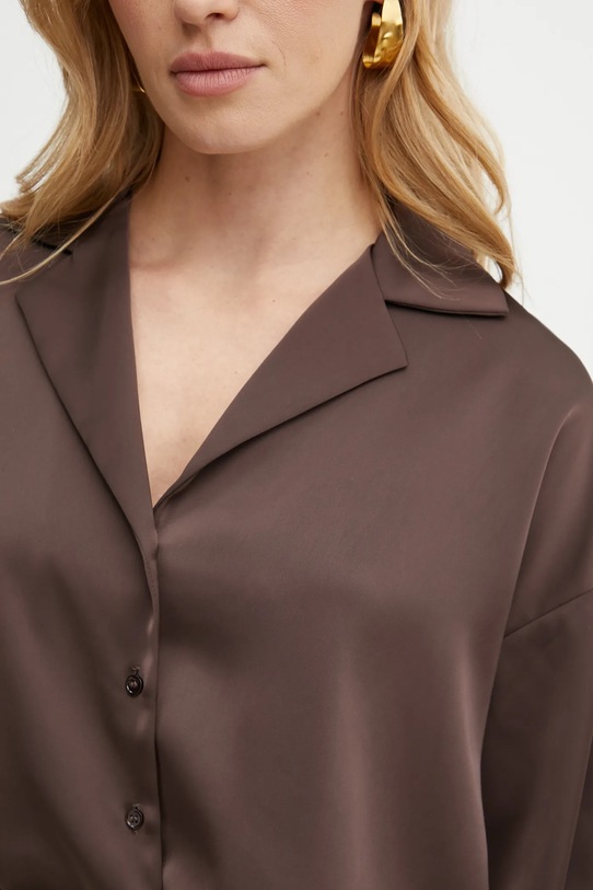 Πουκάμισο MAX&Co. 2426116013200 καφέ