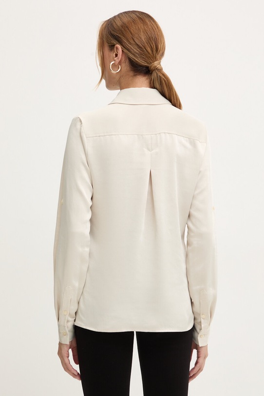 Odzież Guess koszula ANASTASIA W4BH19.WGIG2 beżowy