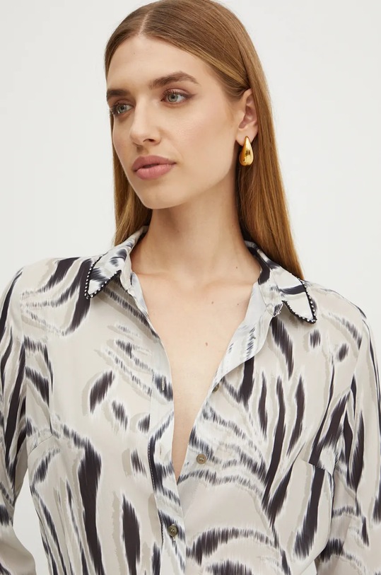 Košile Guess CLOUIS béžová W4BH56.WGLA2