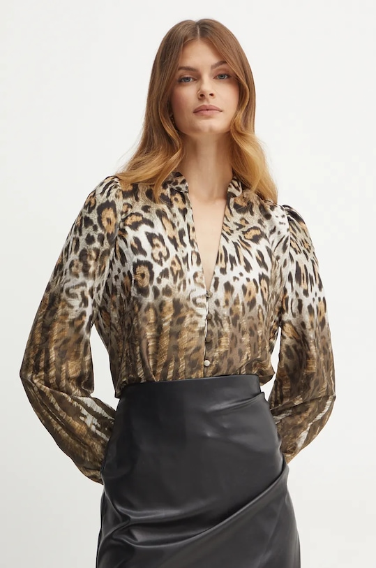 Guess camasa RITA lung maro W4BH66.WGLK2