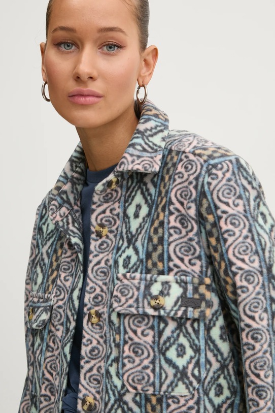 Billabong cămașă din lână Forge Fleece gri ABJFT00423