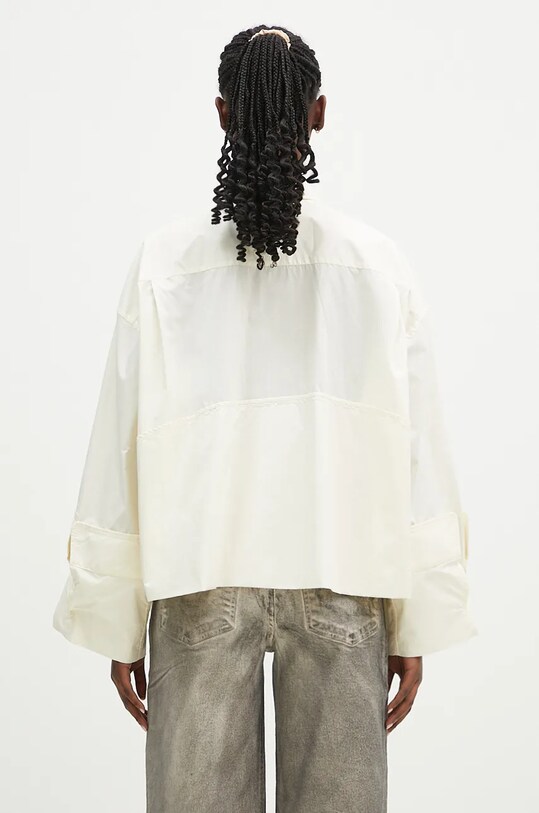 Одяг Бавовняна сорочка MM6 Maison Margiela S62DT0034.S47294 бежевий