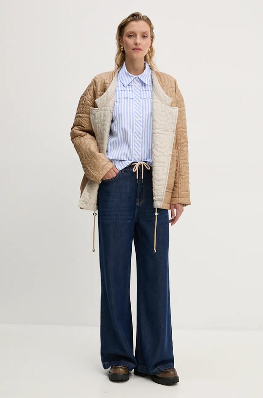 MUNTHE koszula TRUDIE 243102824334 niebieski AW24