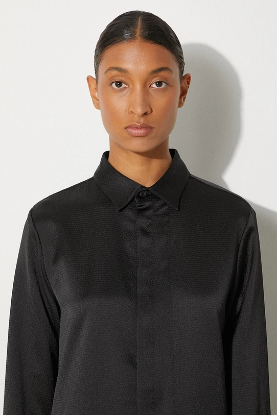 Košeľa Y-3 Tech Seersucker Shirt IN4397 čierna