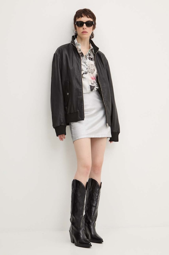 Desigual camasa din bumbac NARA 24WWCW20 alb AW24