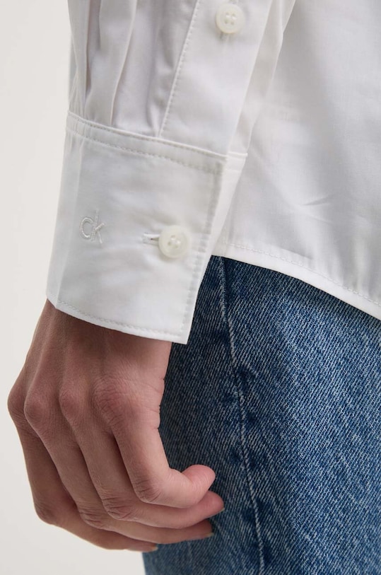 Бавовняна сорочка Calvin Klein K20K207670 білий