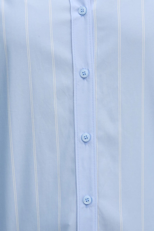 Хлопковая рубашка Calvin Klein K20K207670 голубой