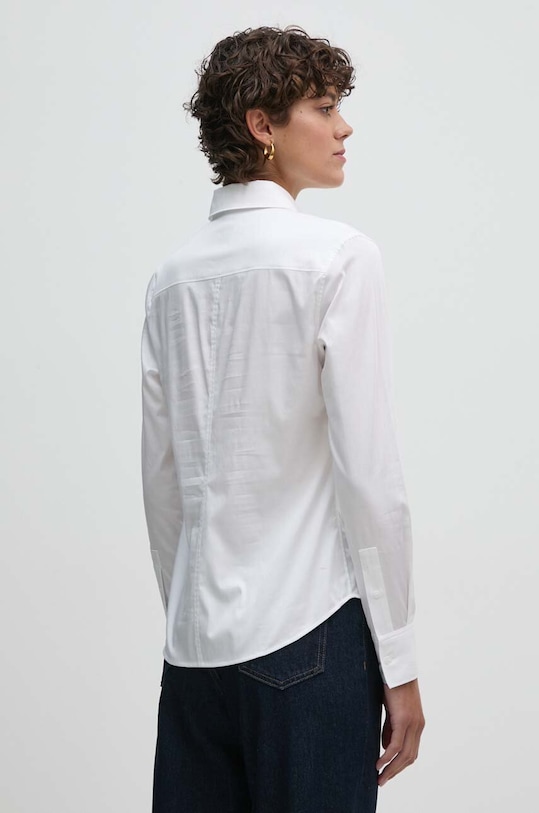 Дрехи Риза Calvin Klein K20K207671 бял