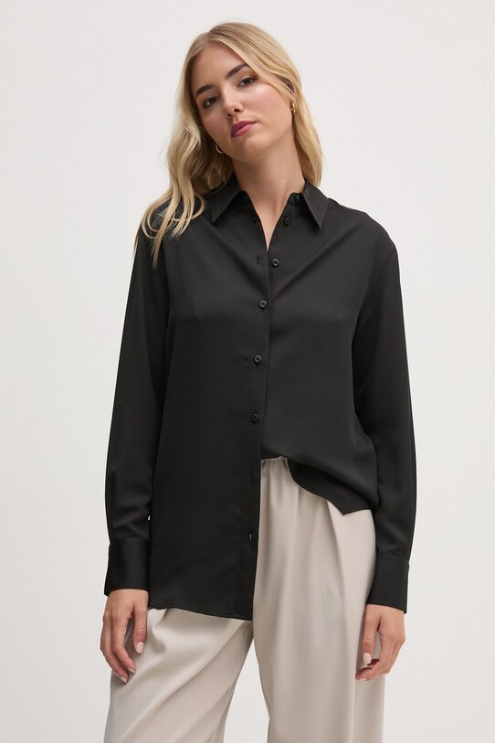 Рубашка Calvin Klein casual чёрный K20K207992