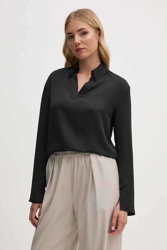 Блузка Calvin Klein casual чёрный K20K208000