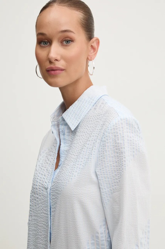 Бавовняна сорочка Desigual CHIBA блакитний 24WWCW22
