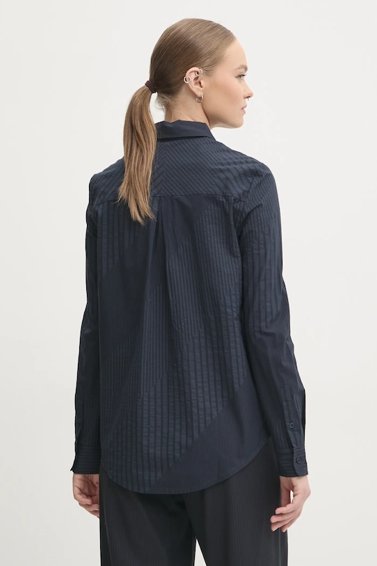 Odjeća Pamučna košulja Desigual CHIBA 24WWCW22 mornarsko plava