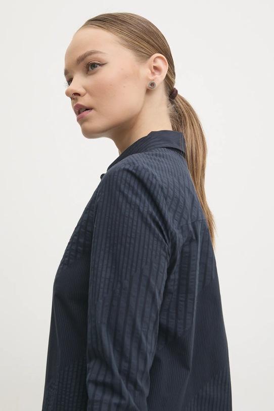 Pamučna košulja Desigual CHIBA mornarsko plava 24WWCW22