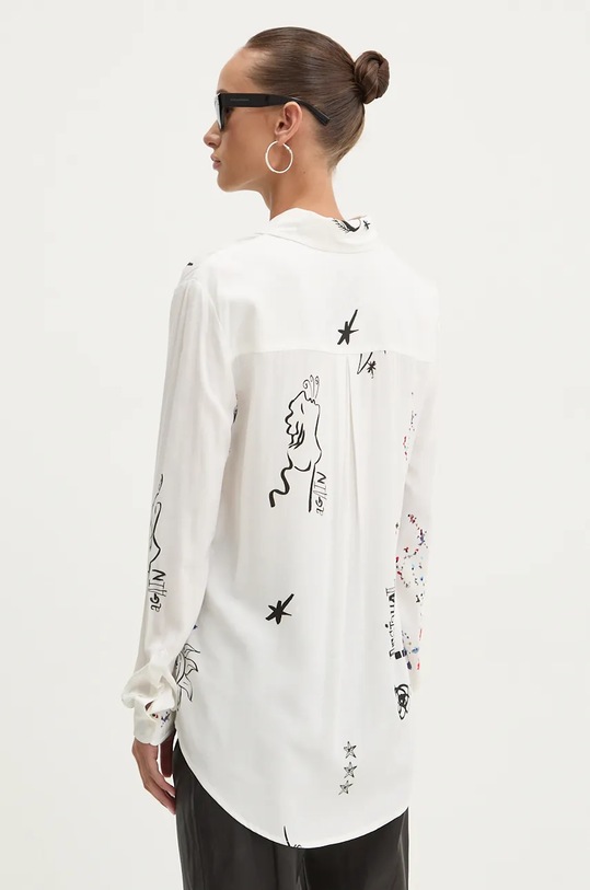 Oblečení Košile Desigual TOKIO 24WWCW39 bílá