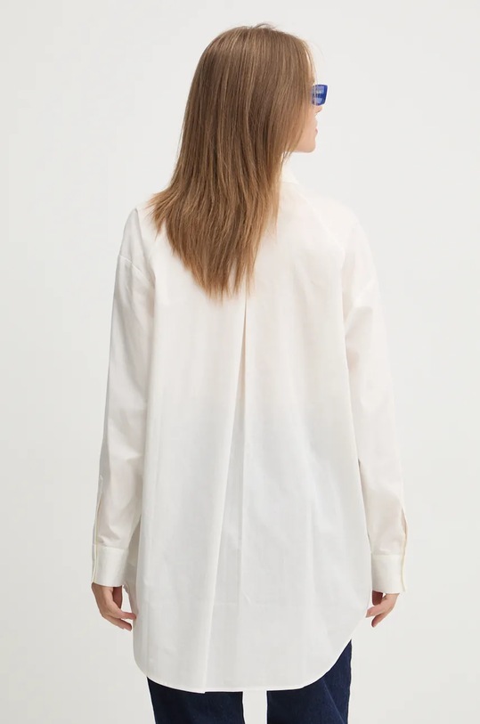 Oblečení Bavlněná košile Desigual OSAKA 24WWCW08 bílá