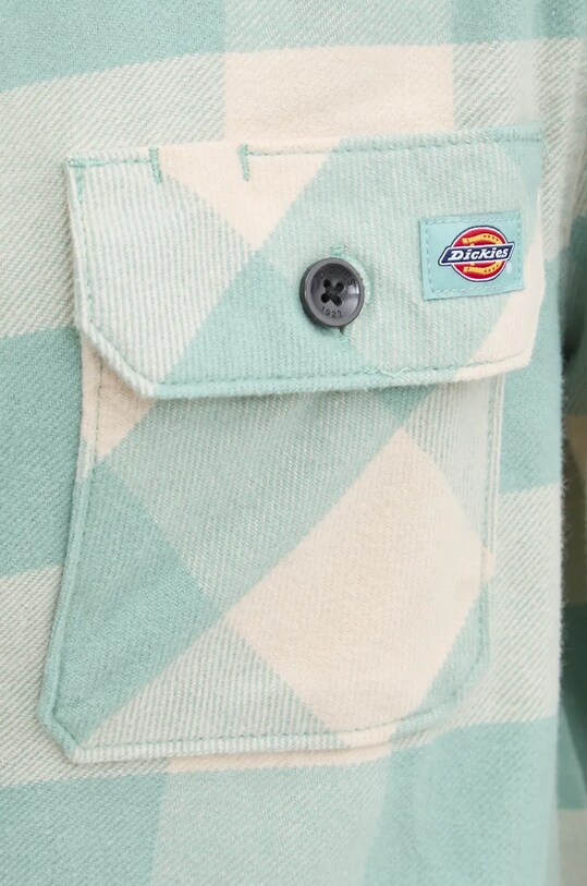 Dickies koszula bawełniana NEW SACRAMENTO DK0A4XI2 beżowy