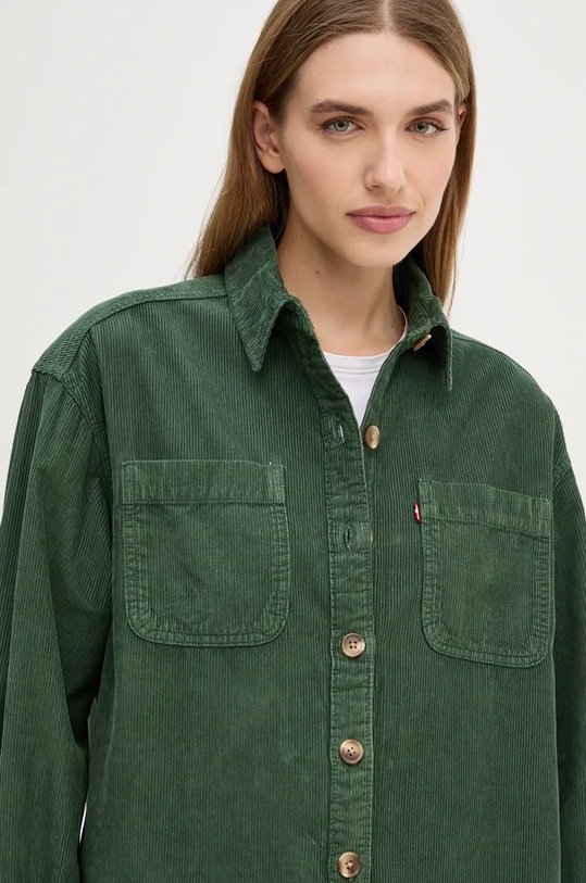 Πουκάμισο κοτλέ Levi's πράσινο A8691