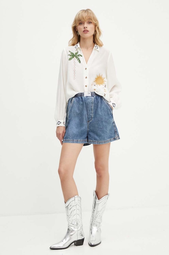 Never Fully Dressed camasa Miley NFDTO1539 bej AW24