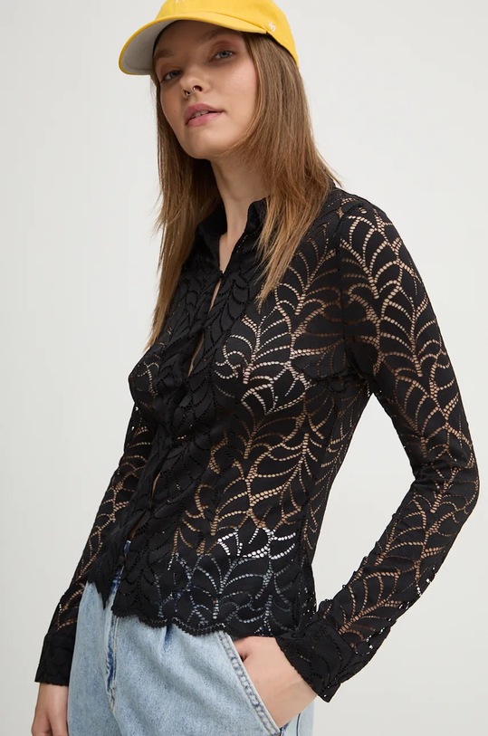 Desigual camasa SAGA lung negru 24WWBW13