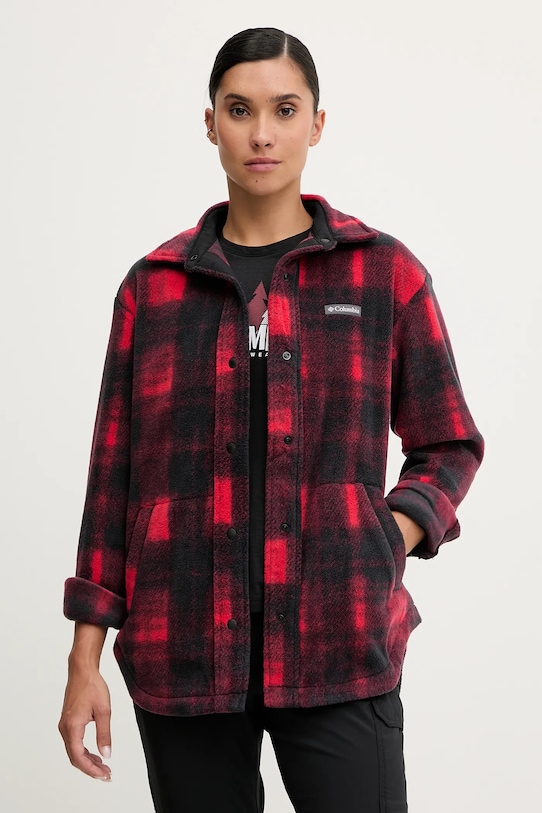 Πουκάμισο Columbia Benton Springs casual κόκκινο 2085661