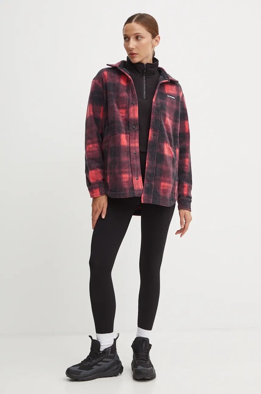 Košile Columbia Benton Springs 2085661 červená AW24