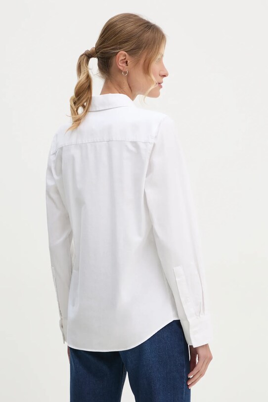 Odzież Tommy Hilfiger koszula WW0WW44230 biały