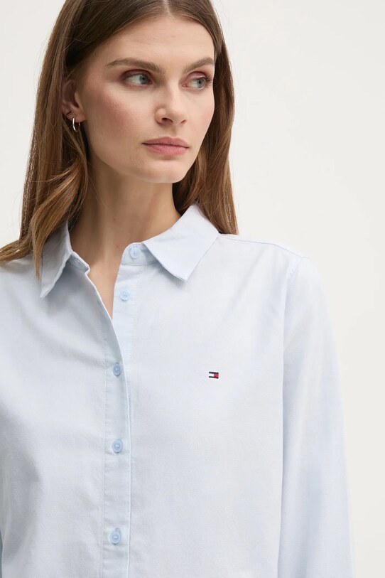 Рубашка Tommy Hilfiger голубой WW0WW44230