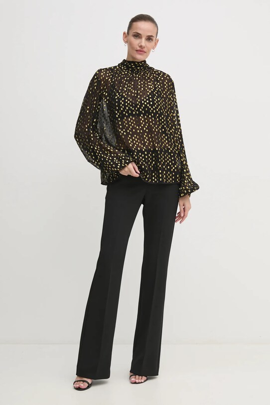 Блузка Tommy Hilfiger WW0WW43042 чорний AW24