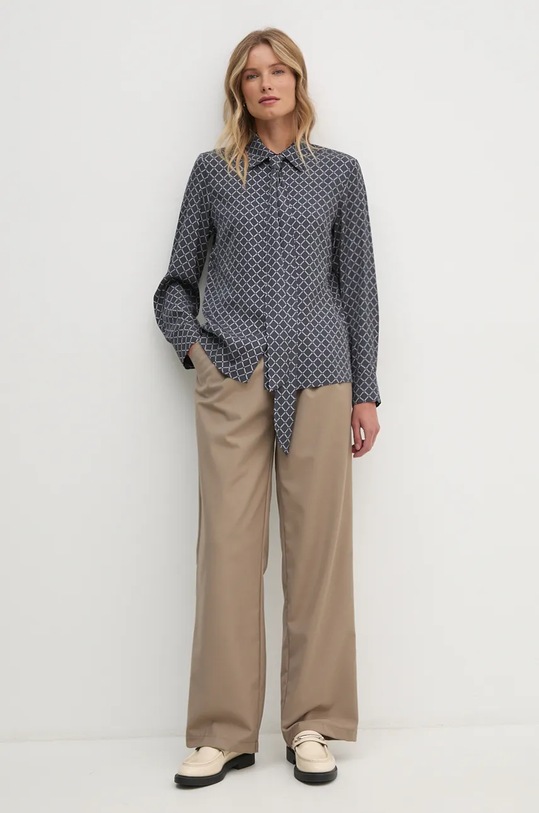 Tommy Hilfiger camasa WW0WW43060 albastru AW24