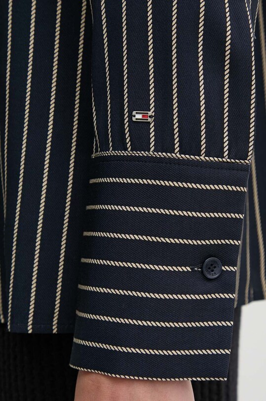 Рубашка Tommy Hilfiger WW0WW43064 тёмно-синий AW24
