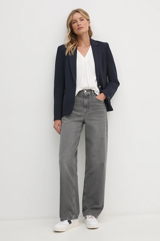 Halenka Tommy Hilfiger WW0WW43067 bílá AW24