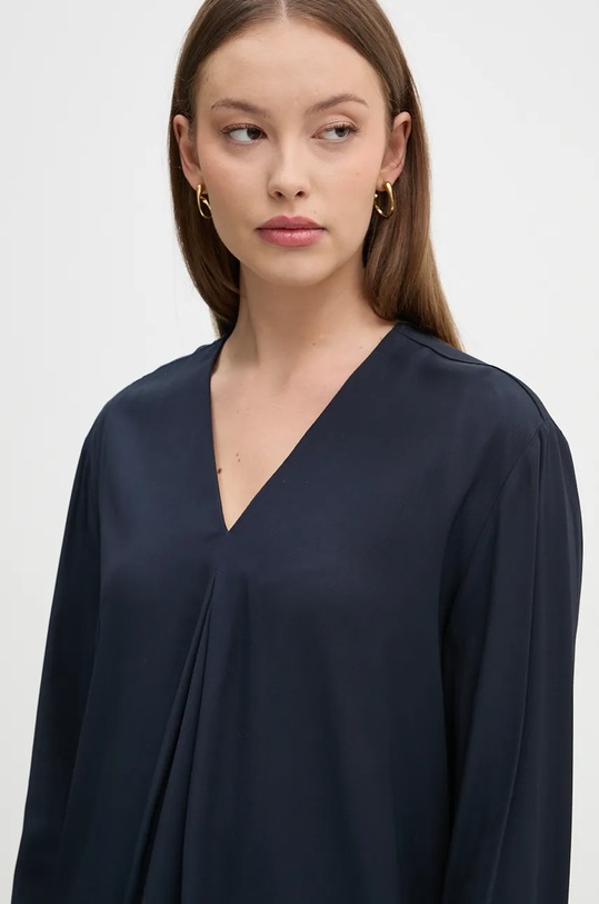 Блузка Tommy Hilfiger темно-синій WW0WW43067