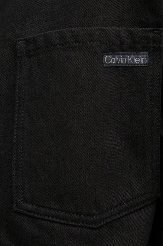 Calvin Klein Jeans koszula jeansowa czarny J20J224381