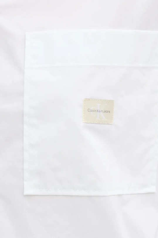 Calvin Klein Jeans camasa din bumbac J20J224436 alb