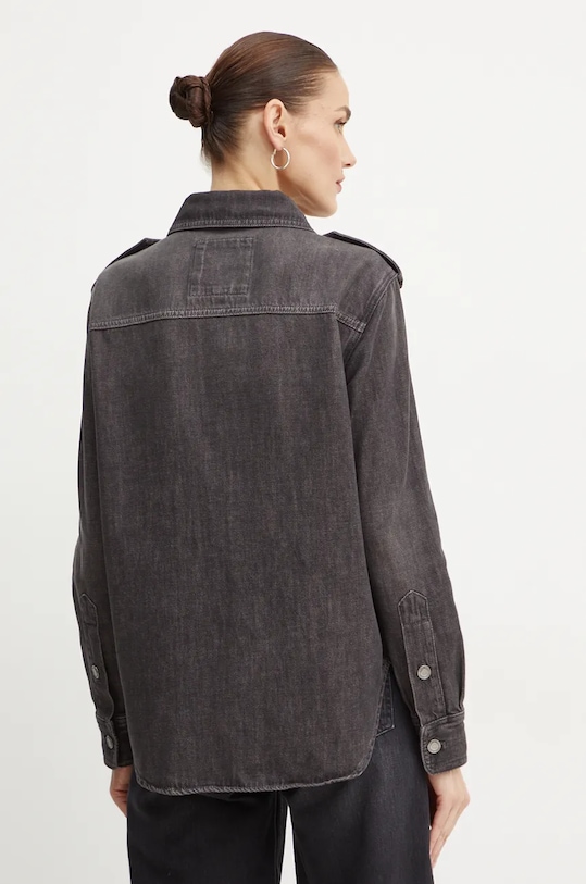 Дрехи Дънкова риза MICHAEL Michael Kors MF440QFGNH сив