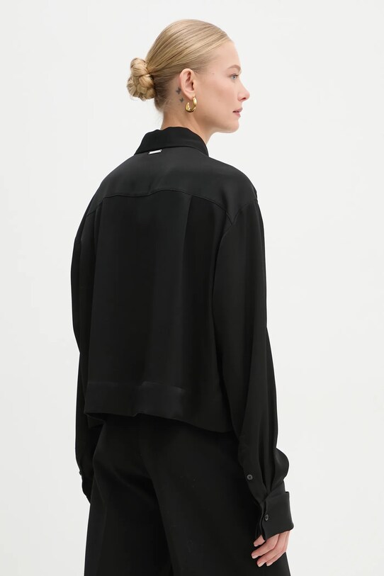 Îmbrăcăminte MICHAEL Michael Kors cămașă MF440P5F06 negru