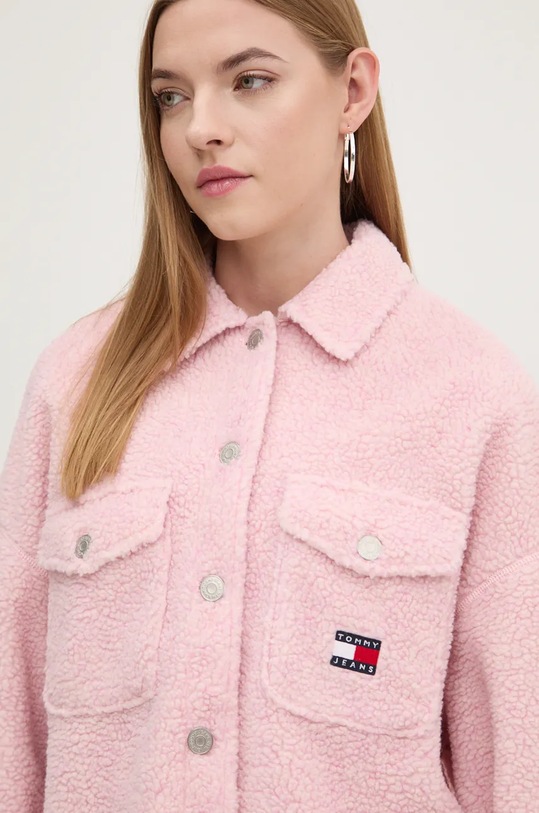 Tommy Jeans ingkabát rózsaszín DW0DW18869