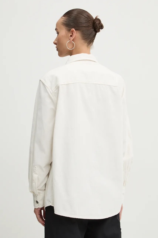 Oblečení Manšestrová košile Tommy Jeans DW0DW18871 béžová