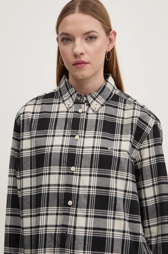 Сорочка Tommy Jeans чорний DW0DW18878